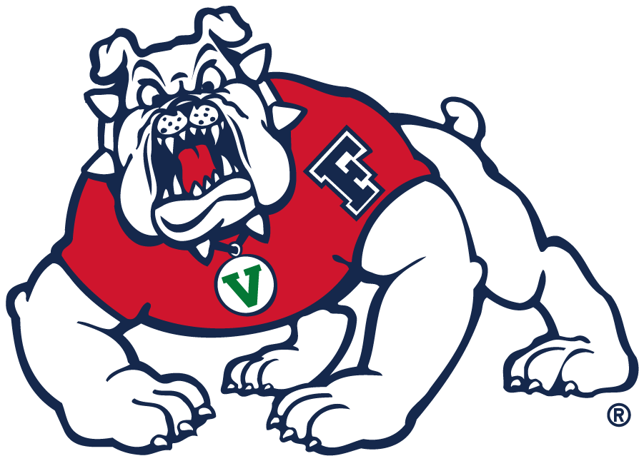 Fresno State Bulldogs 2020-Pres Primary Logo diy DTF decal sticker